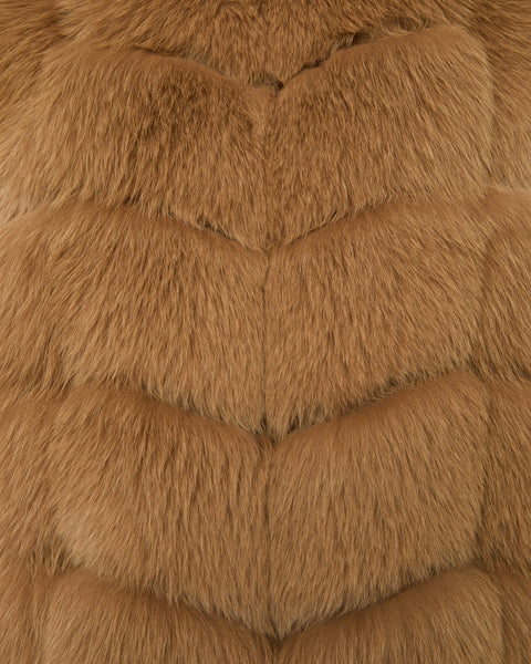 Sleeveless Fox Gilet