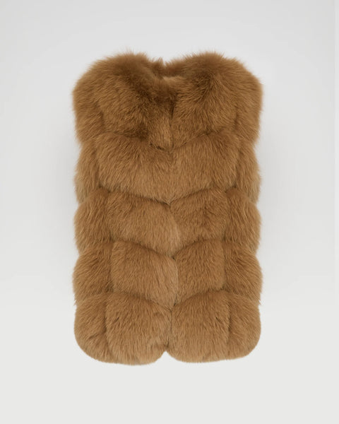 Sleeveless Fox Gilet