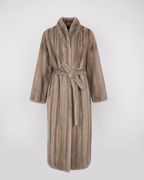 Genuine Mink Long Coat