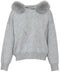 Grey Hooded Sweater