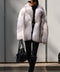 Artic Crossed Fox Fur Coat