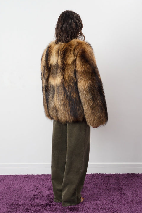 Raccoon Fur Coat
