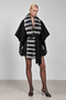 Cashmere Cape with Fur