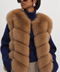 Sleeveless Fox Gilet