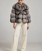 Cropped Fox Fur Coat