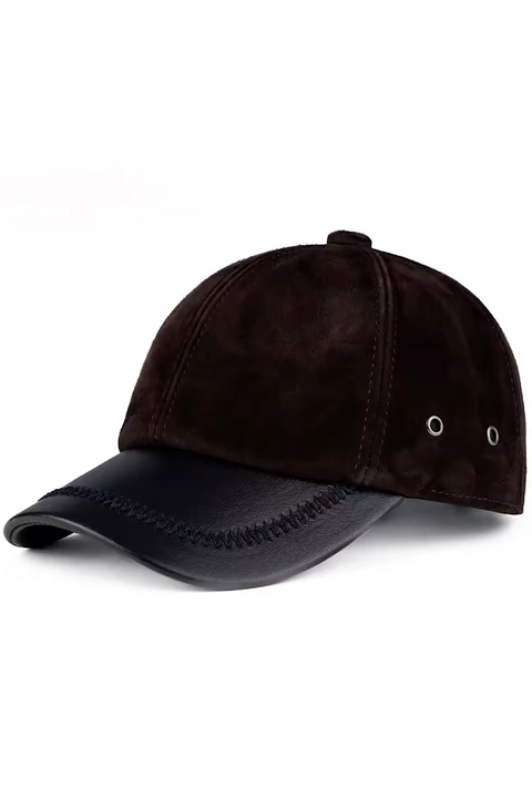 Men Genuine Suede Hat