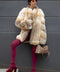 Gold Fox Fur Coat
