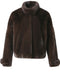 Short Brown Mink Jacket