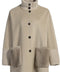 Wool & Mink Pocket Coat
