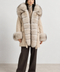 Parka mit Futter aus Fuchspelz