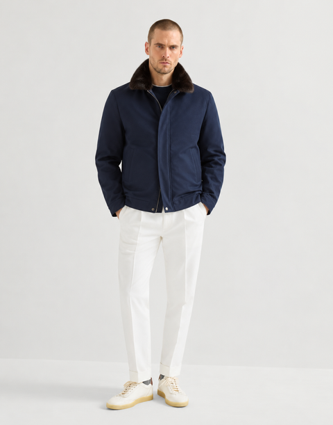 Jacket Lined in Mink Fur