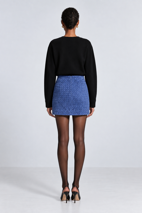 Genuine Suede Skirt