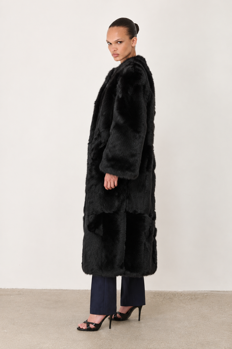 Long Tuscan Shearling Coat